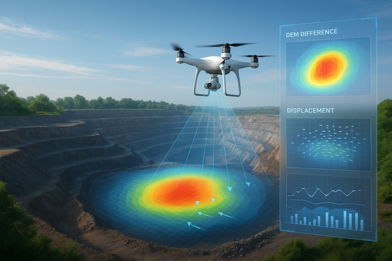 数字孪生预警矿区沉降